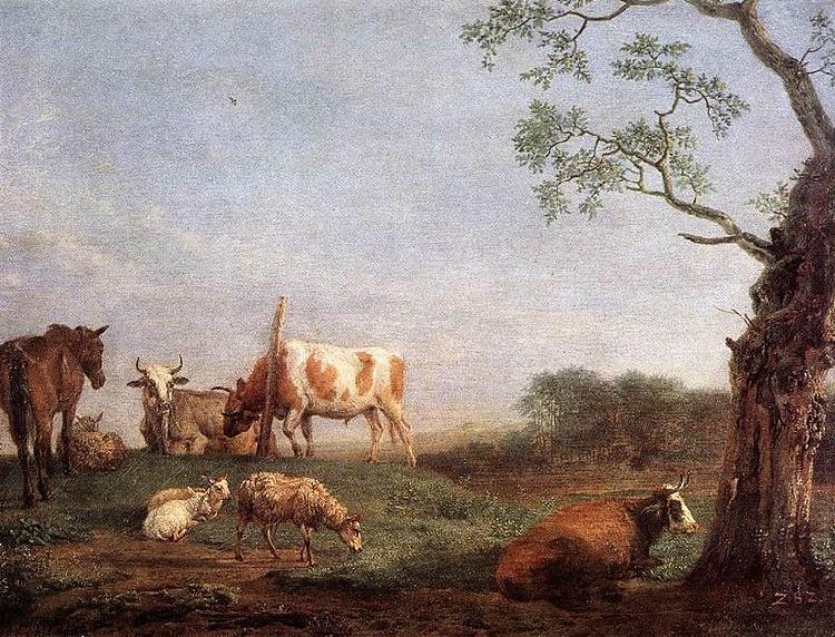 paulus potter Resting Herd oil painting image